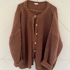The Simple Folk Chunky Cardigan